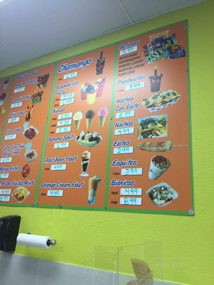 Lokuras - Las Vegas, NV menu_pic