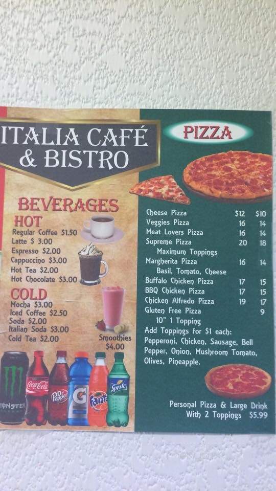 /29141197/Italia-Cafe-and-Bistro-Menu-Youngtown-AZ - Youngtown, AZ