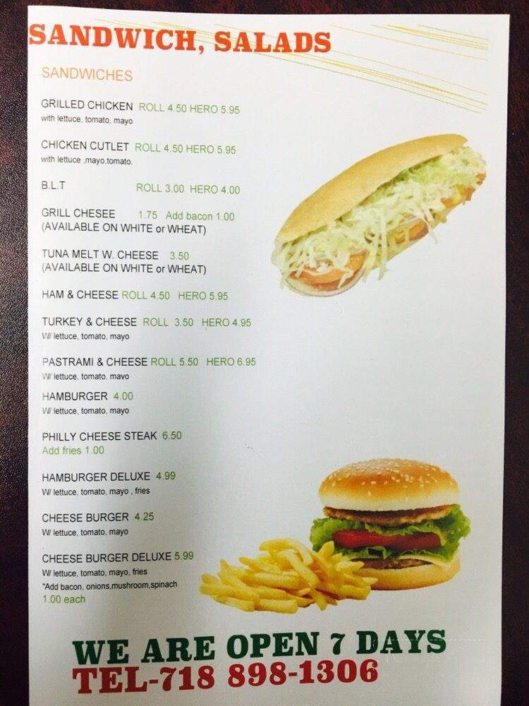 Gourmet Deli 65 - Queens, NY menu_pic