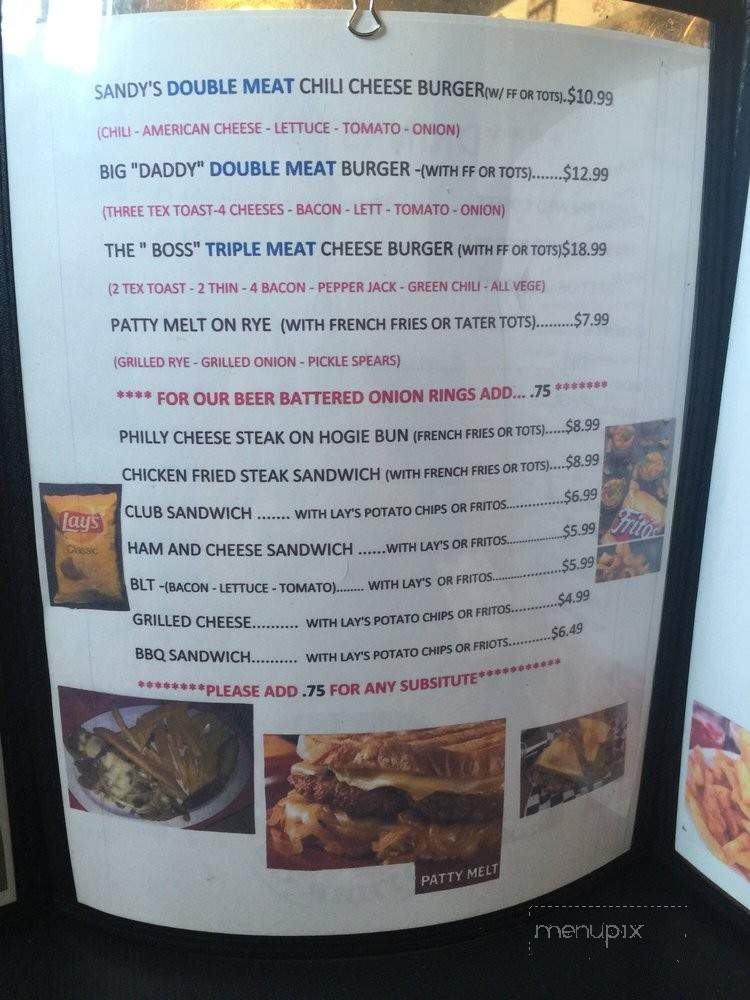 Just For Fun Cafe - Plainview, TX menu_pic