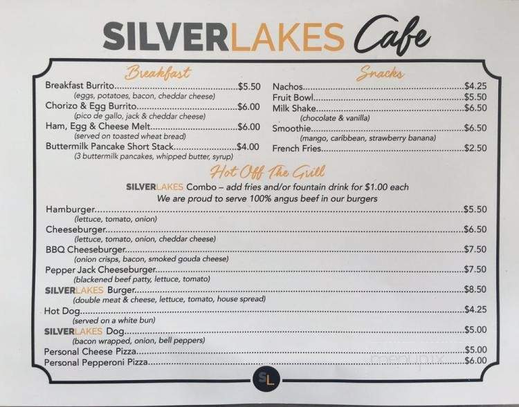 SilverLakes Cafe - Norco, CA menu_pic