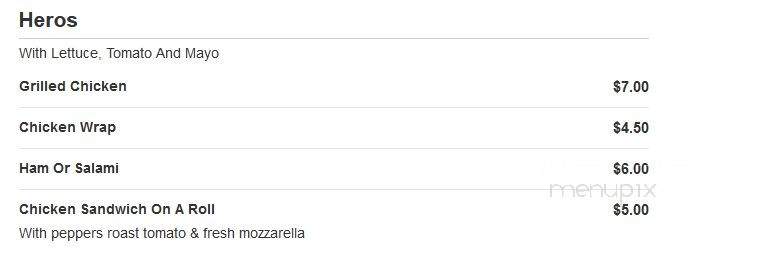 Xochil Pizzeria - Sunset Park, NY menu_pic