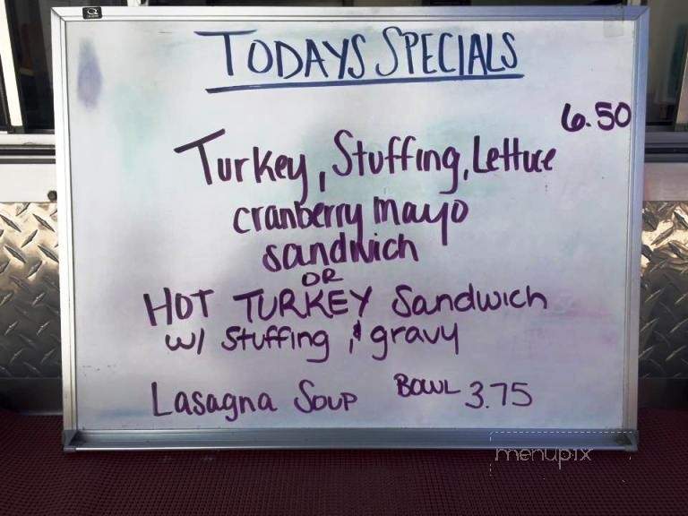 Berube's Roadside Kitchen - Sterling, MA menu_pic