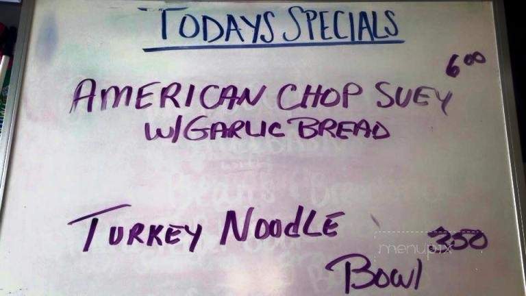 Berube's Roadside Kitchen - Sterling, MA menu_pic