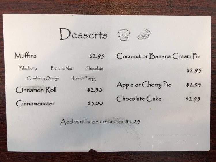 Louis' Cafe - Golden, CO menu_pic