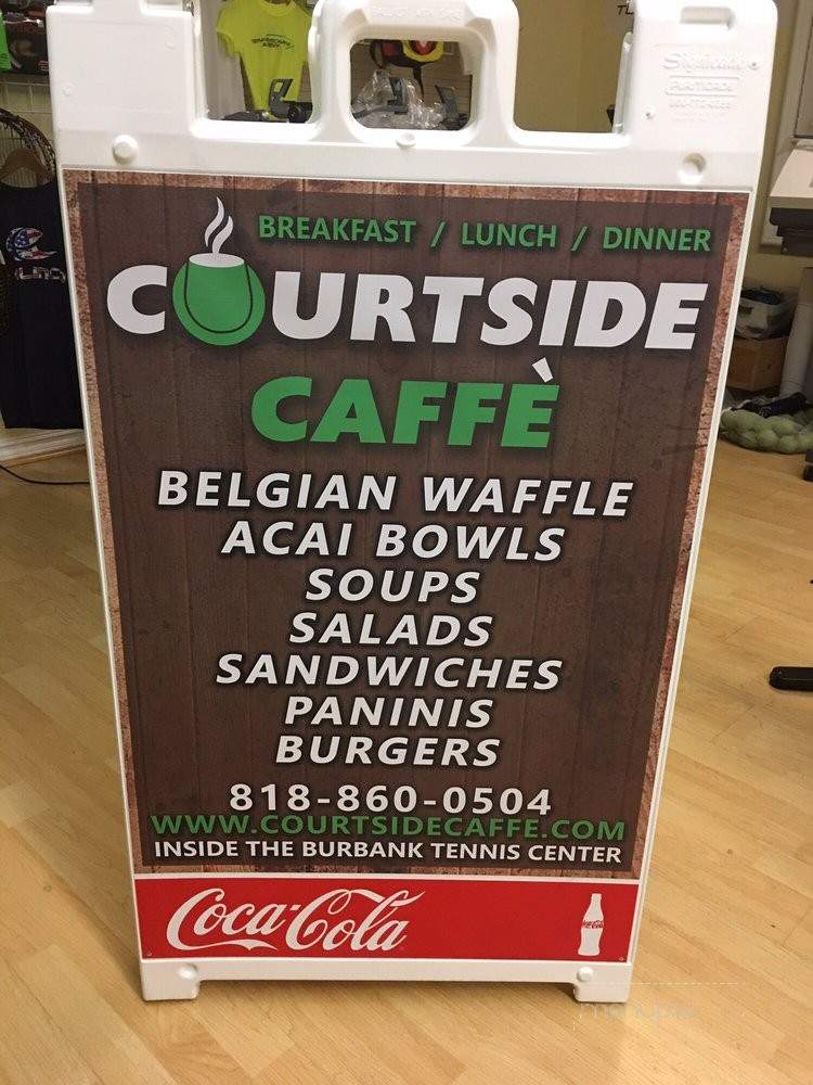 Courtside Caffe - Burbank, CA menu_pic