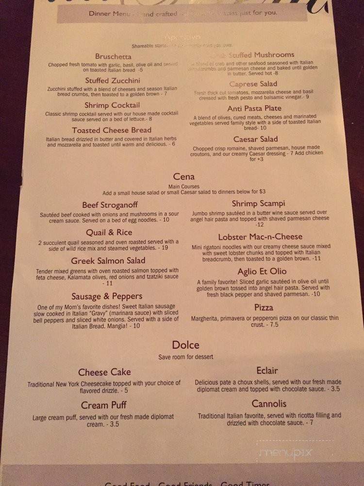 Menu of The Copper Hen Bakery & Cafe in Globe, AZ 85501