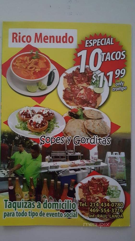Balch Springs Tacos - Balch Springs, TX menu_pic