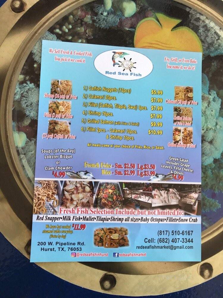 Red Sea Fish - Hurst, TX menu_pic