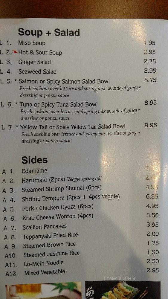 Bentofu - Fort Myers, FL menu_pic