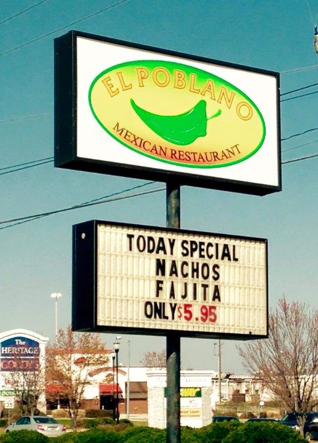 El Poblano - Newberry, SC menu_pic
