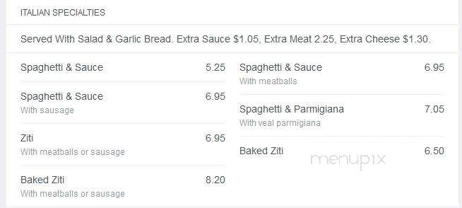 Mike's On Main - Norway, MI menu_pic