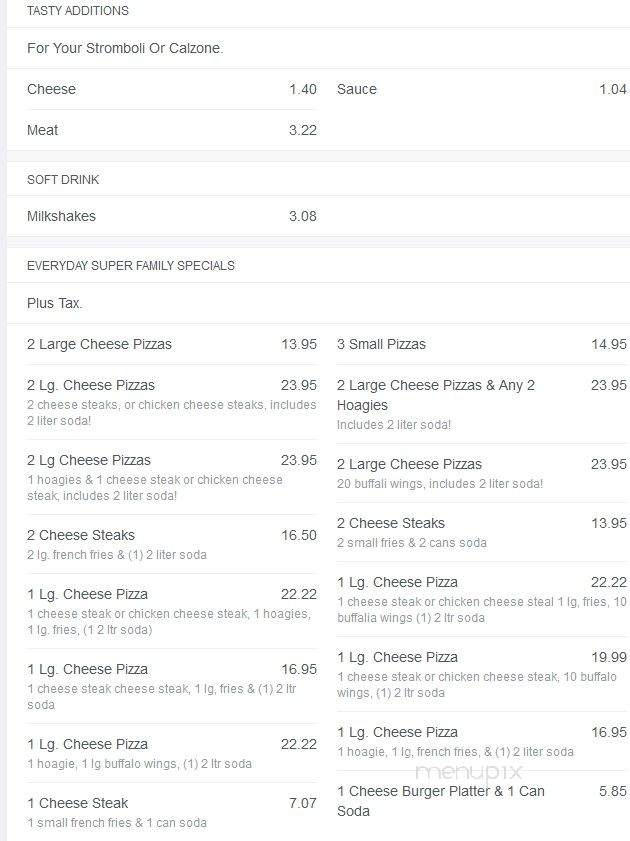 Mike's On Main - Norway, MI menu_pic