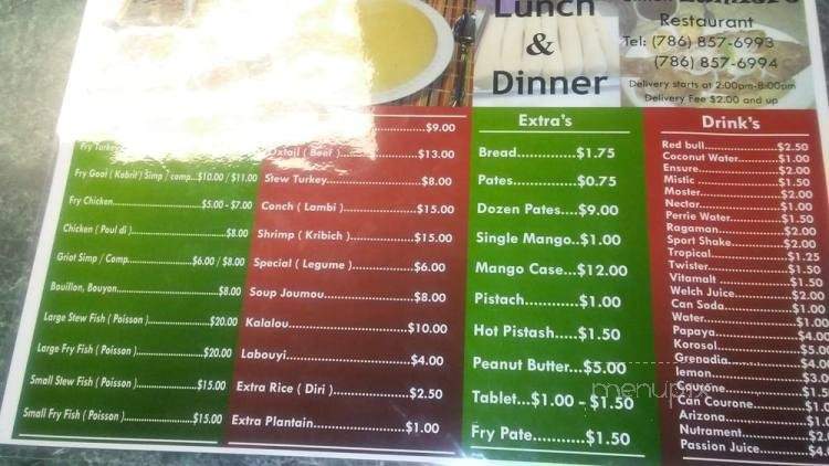 Simon Lumiere Restaurant - Miami, FL menu_pic