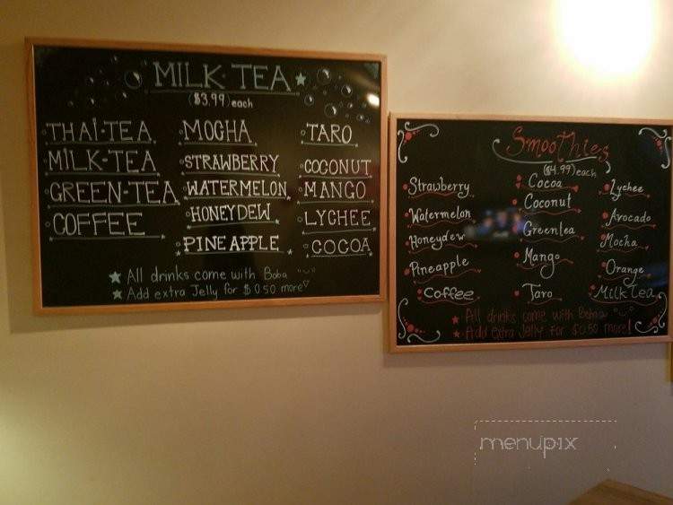 Bubbleful Tea - High Point, NC menu_pic