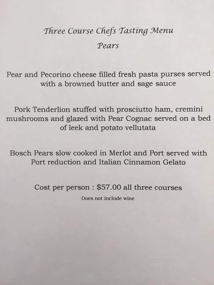 Sapori - Lexington, SC menu_pic