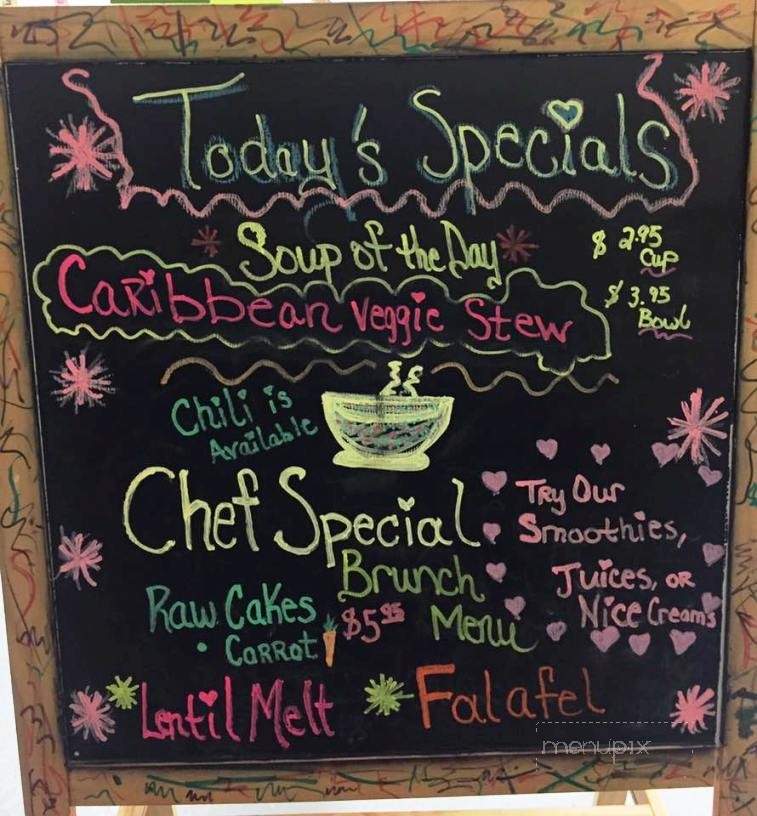 Plant Power Cafe & Juice Bar - Chattanooga, TN menu_pic