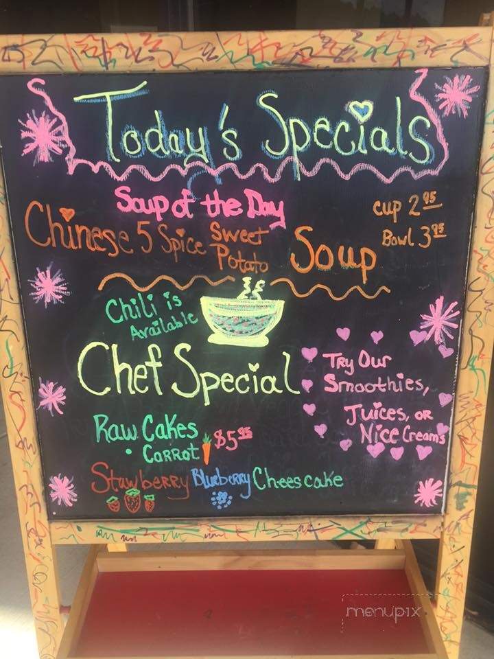 Plant Power Cafe & Juice Bar - Chattanooga, TN menu_pic