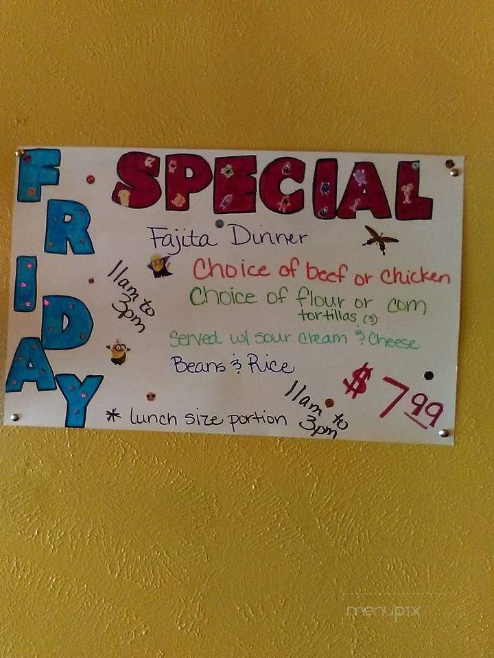 Texas Street Cafe - Emory, TX menu_pic