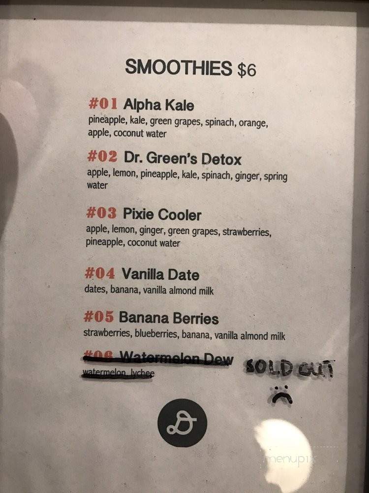 Daily Projects Cafe & Eatery - Algonquin, IL menu_pic