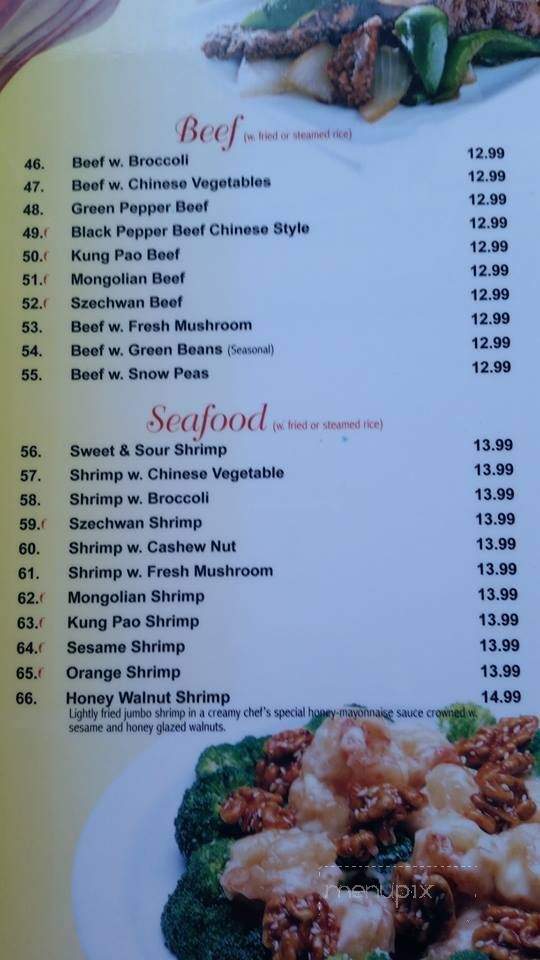 Dragon Village - Colville, WA menu_pic