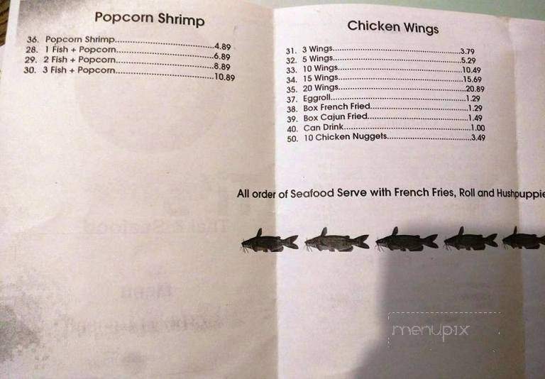 Ti's Thai & Seafood - Natchitoches, LA menu_pic