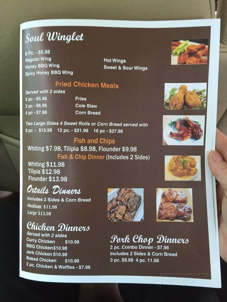 Tasty House Soul Food - Tobyhanna, PA menu_pic