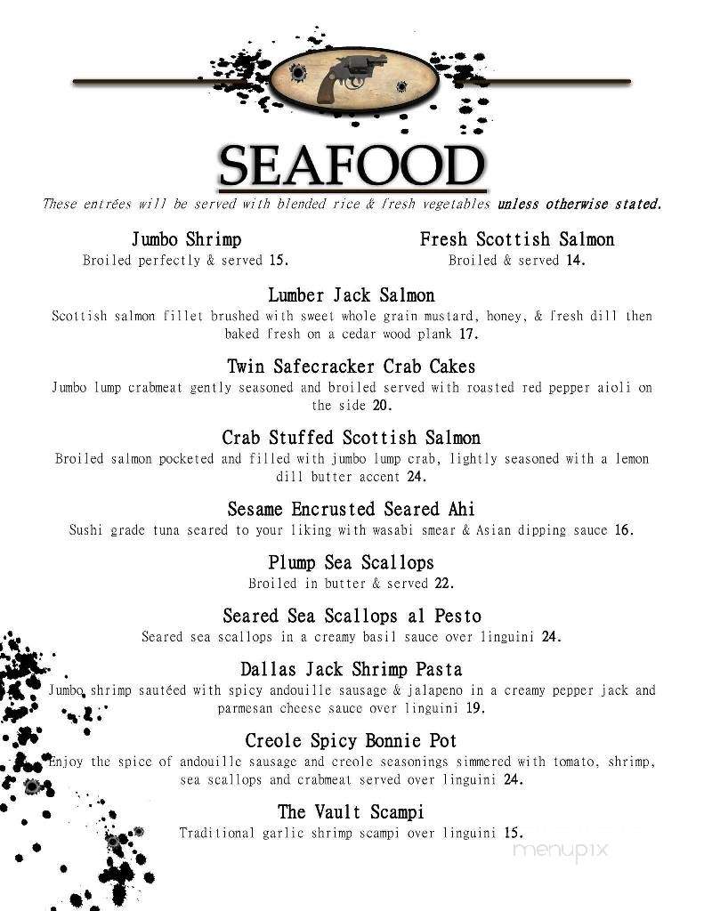 Bonnie & Clyde - Lehighton, PA menu_pic