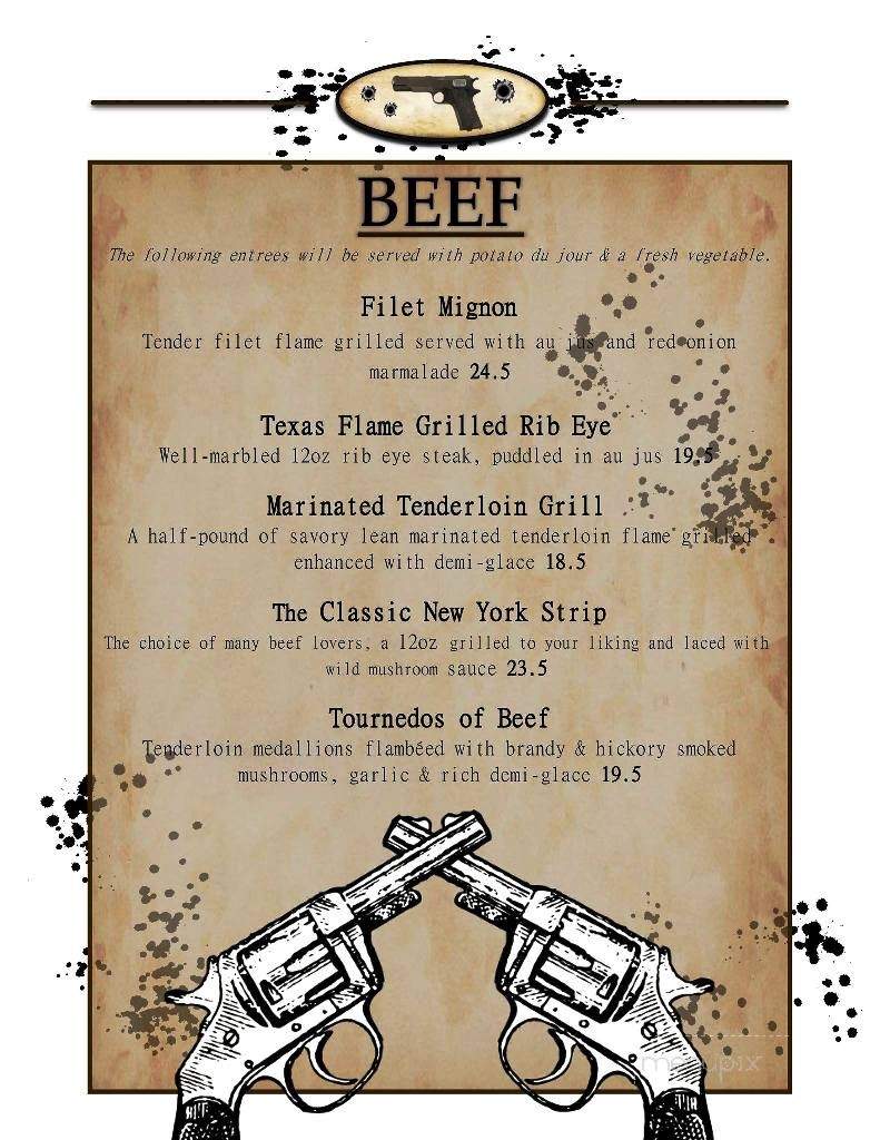 Bonnie & Clyde - Lehighton, PA menu_pic