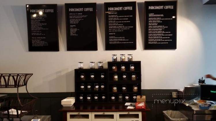 Parchment Coffee - Monrovia, CA menu_pic