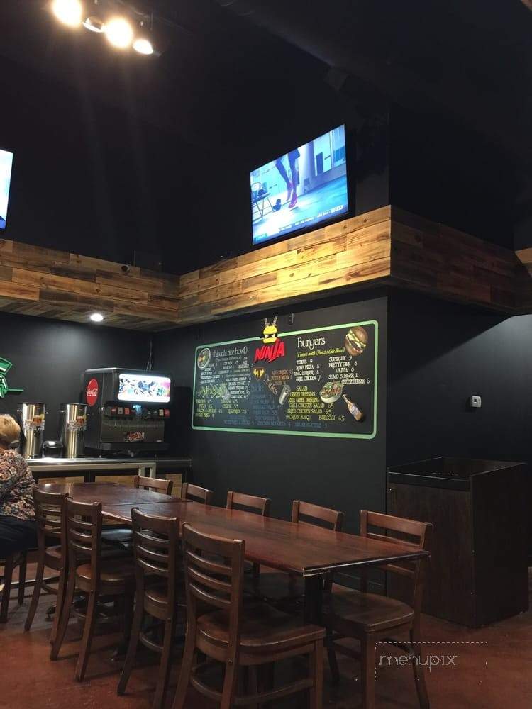 Ninja Hibachi & Burger - Mount Olive, NC menu_pic