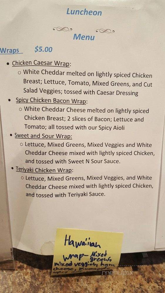 Bright Bear Bakery - Petaluma, CA menu_pic