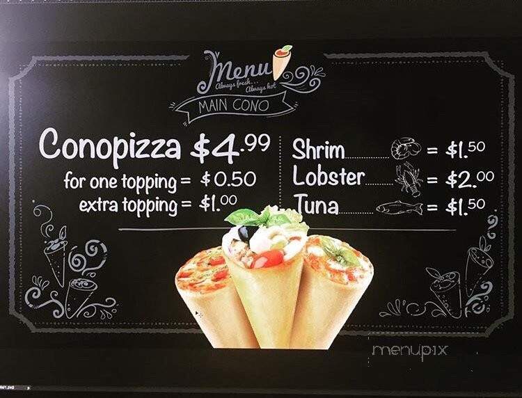 Cono Pizza - Miami, FL menu_pic