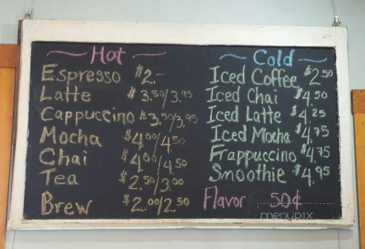 The 404 Coffee Shop - Pepin, WI menu_pic