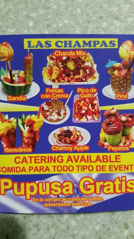 Las Champas - West Covina, CA menu_pic
