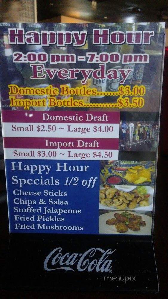 Eagle's Point Bar & Grill - Saginaw, TX menu_pic