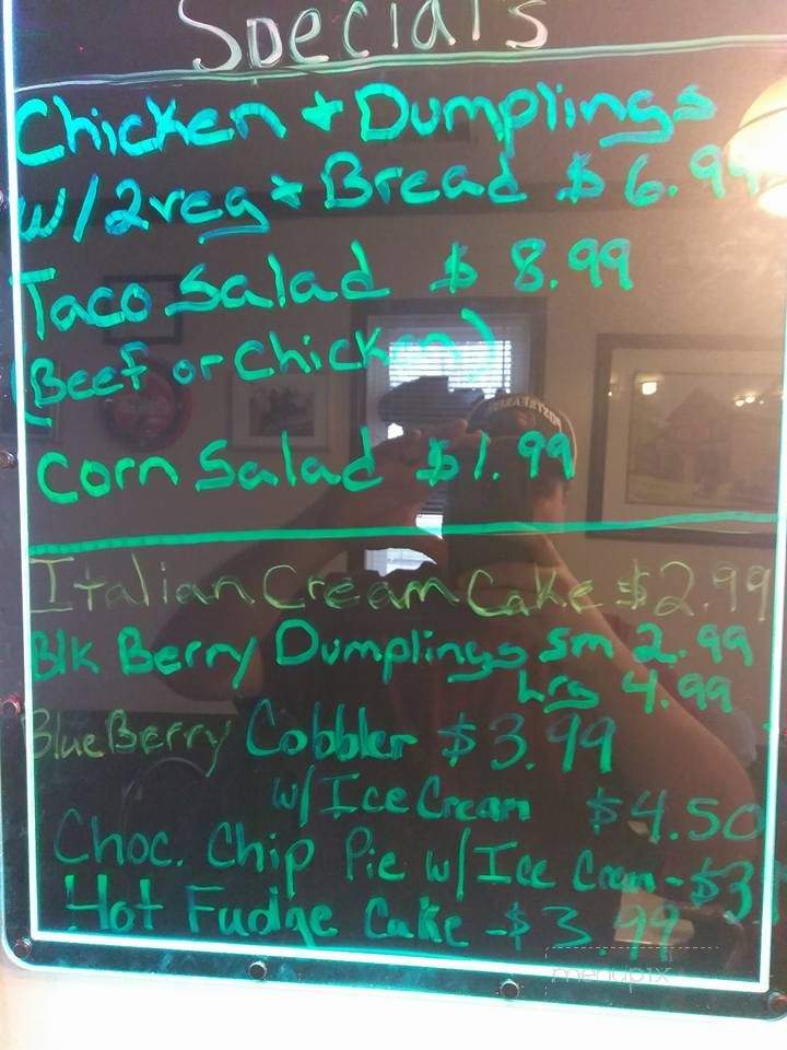 Church Hill Diner - Church Hill, TN menu_pic