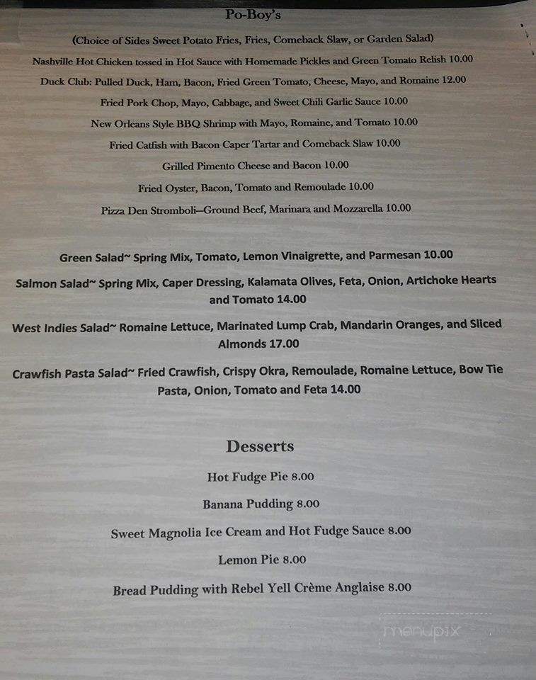Fan and Johnny's - Greenwood, MS menu_pic