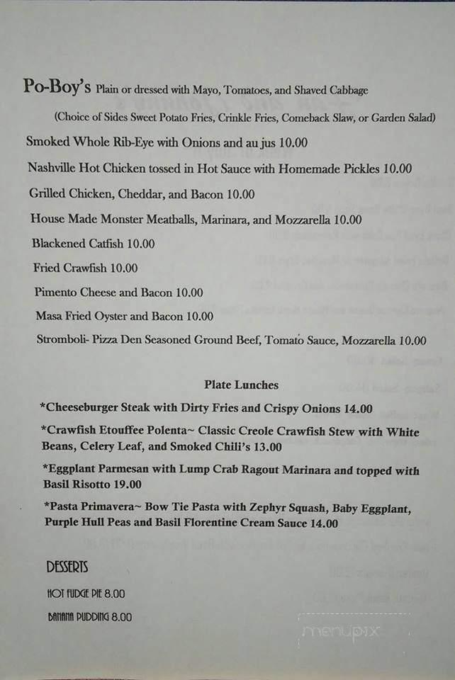 Fan and Johnny's - Greenwood, MS menu_pic