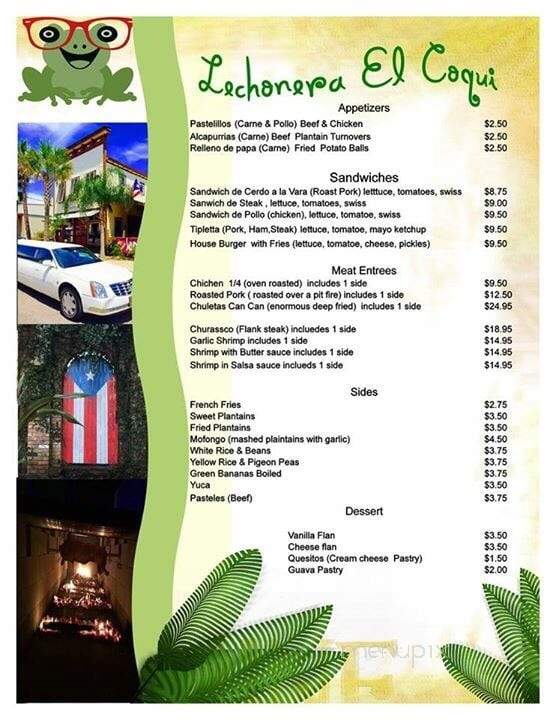 Lechonera El Coqu - Fernandina Beach, FL menu_pic