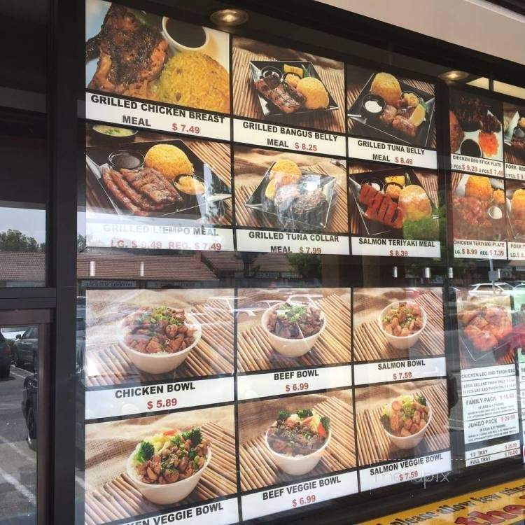 Tony's Barbecue and Bibingkinitan - West Covina, CA menu_pic