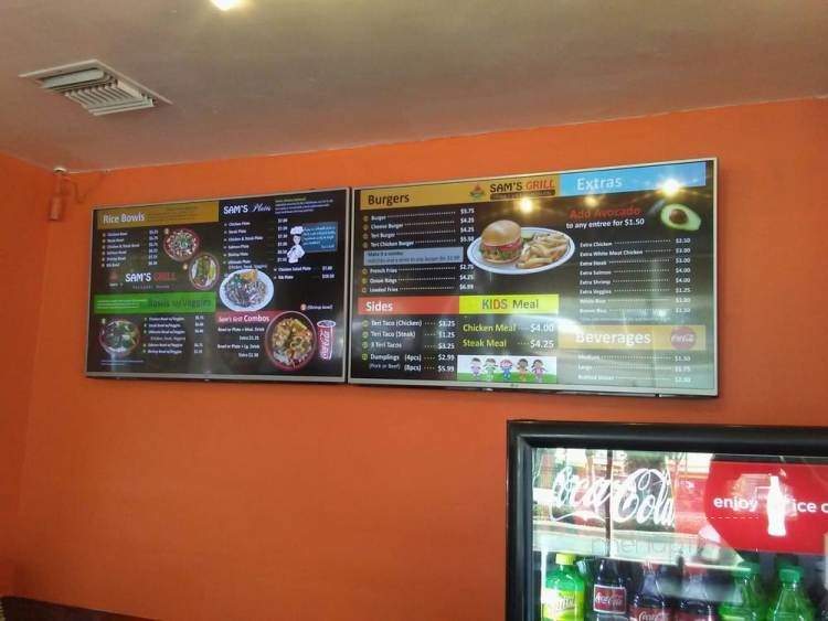 Sam's Grill - Anaheim, CA menu_pic