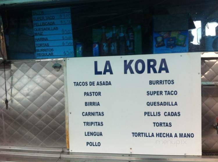 /29227830/La-Kora-Taco-Truck-Menu-Woodland-CA - Woodland, CA