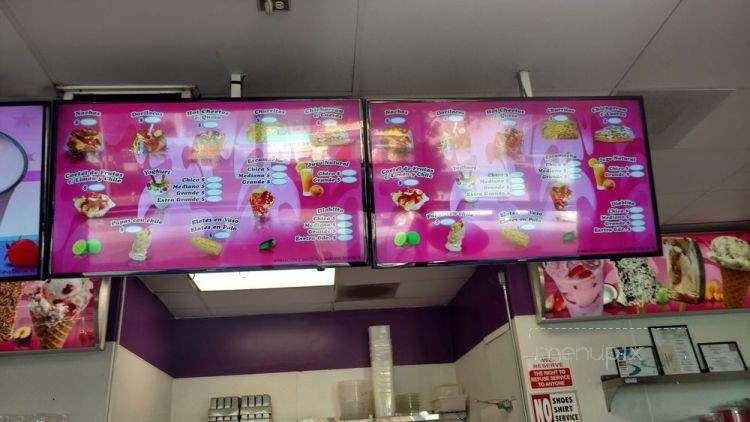 La Michoacana La Reyna 100% Natural - Pomona, CA menu_pic
