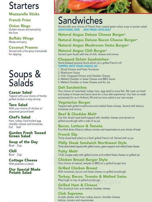 Family Pancake House - Dallas, TX menu_pic