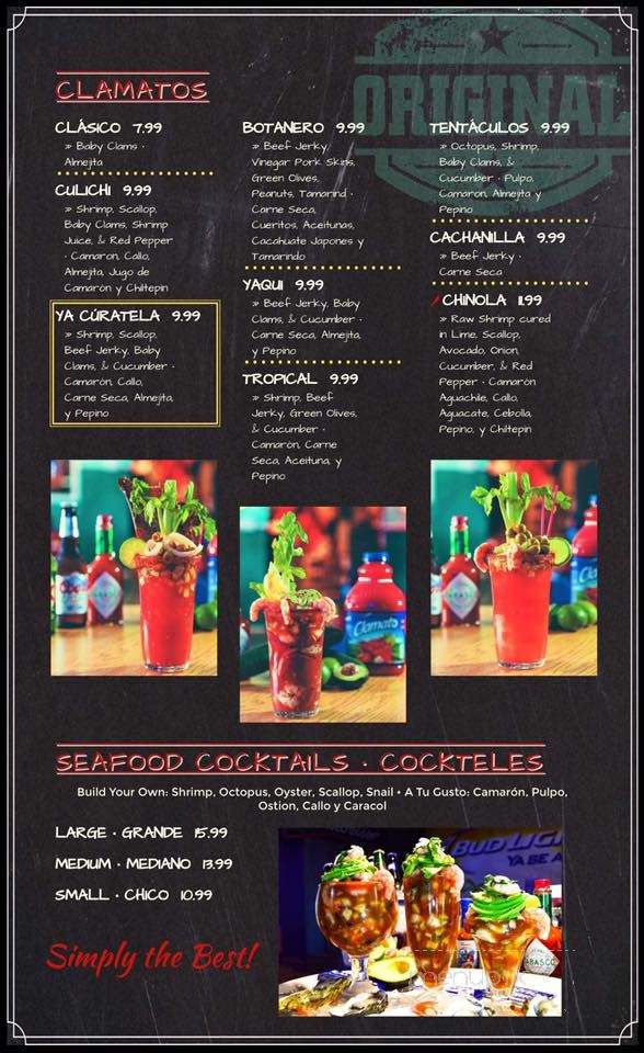 La Resaca - Yuma, AZ menu_pic