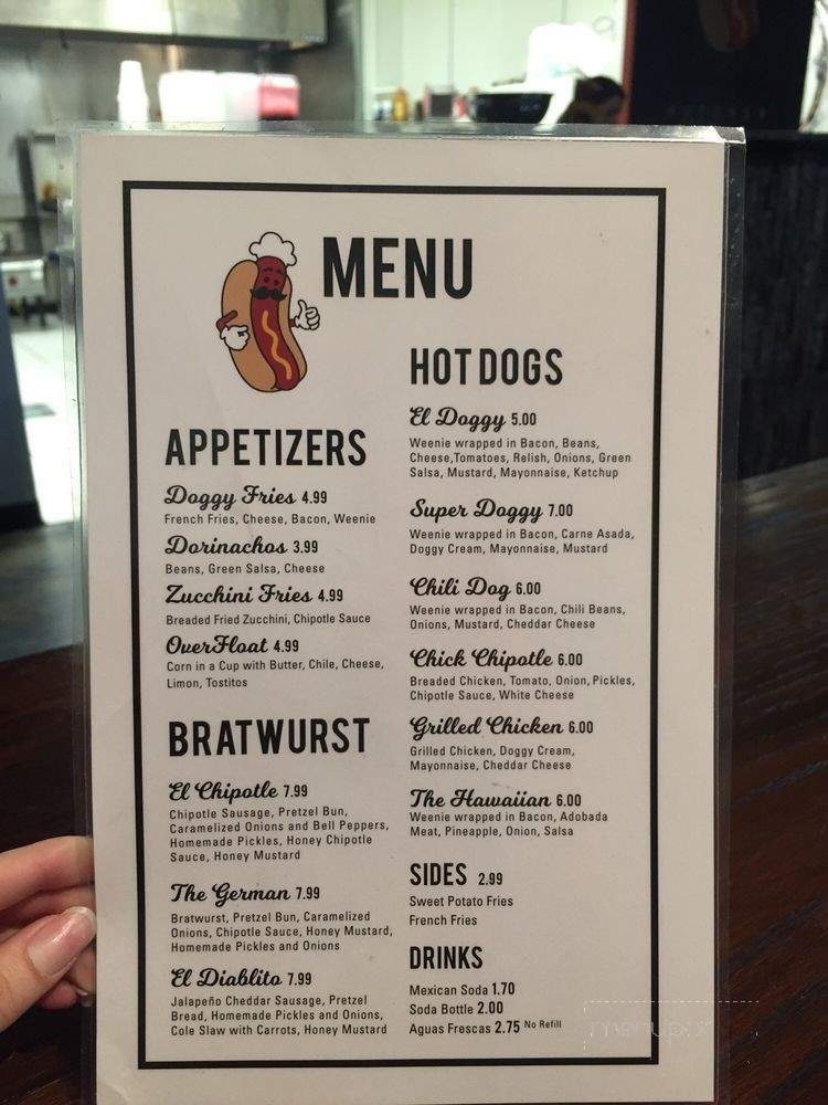 El Doggy Kitchen - El Paso, TX menu_pic