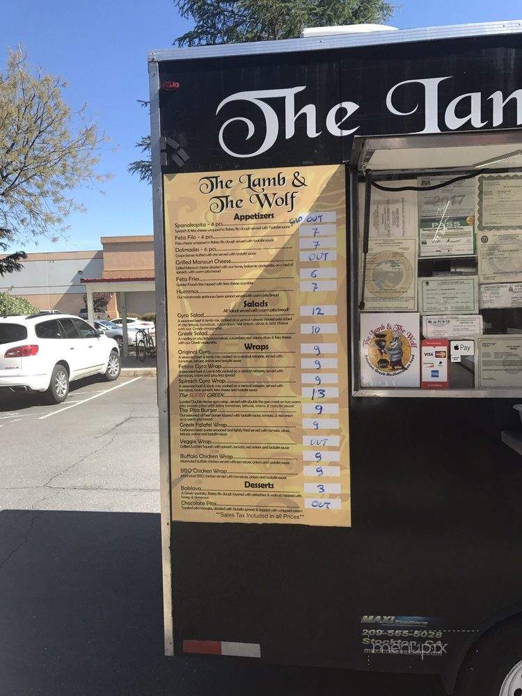 The Lamb and The Wolf - Paradise, CA menu_pic