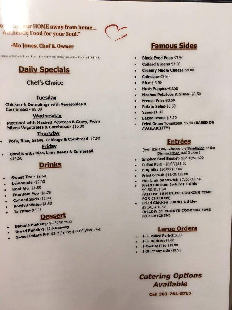 Anointed BBQ and Soul Food - Englewood, CO menu_pic
