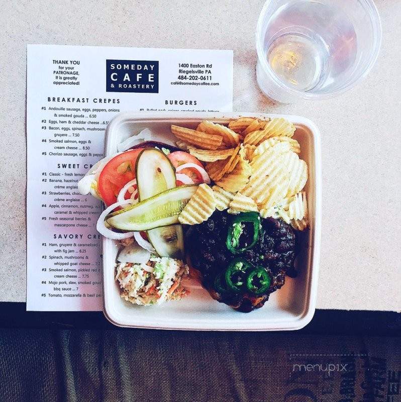 Someday Cafe & Roastery - Riegelsville, PA menu_pic